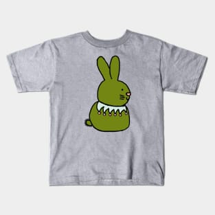 Green Bunny Rabbit Kids T-Shirt